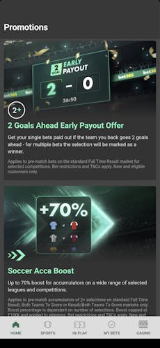 bet365 app promotions