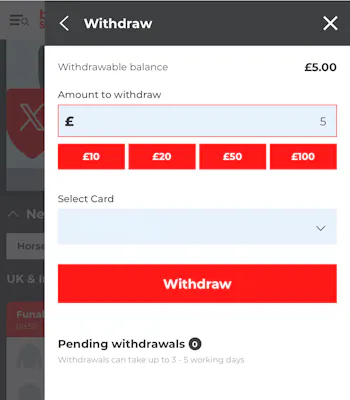 Bet St George Withdraw 1