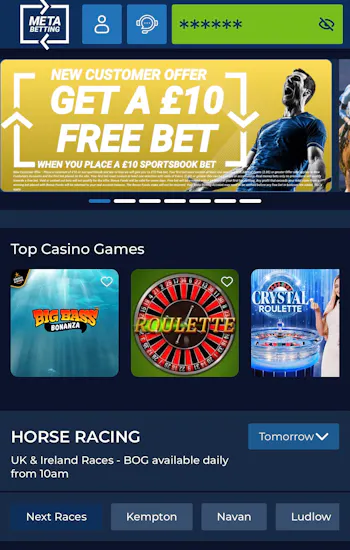 Meta Betting Deposit 1