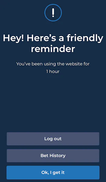 Meta Betting Time Reminder