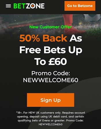 Betzone Welcome Offer