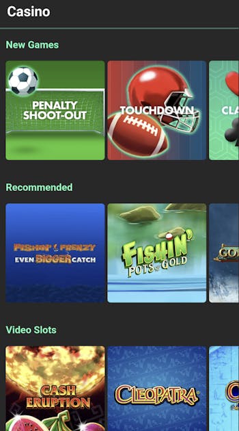 bet365 app casino games