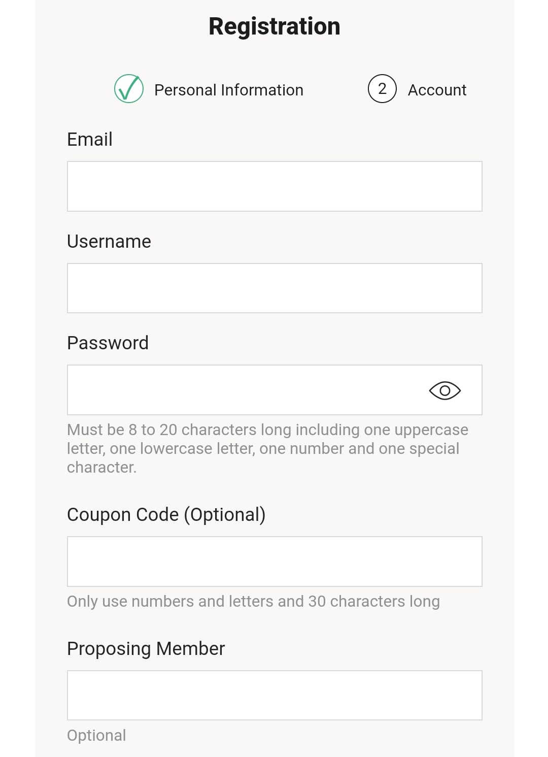 Fitzdares registration 2
