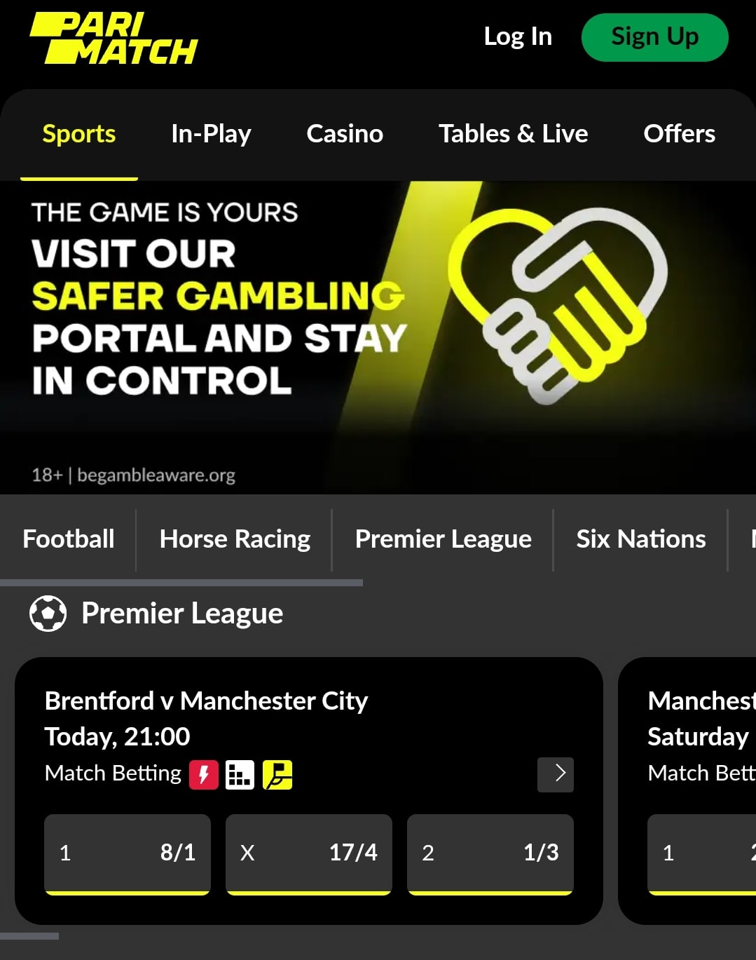 Parimatch Sportsbook