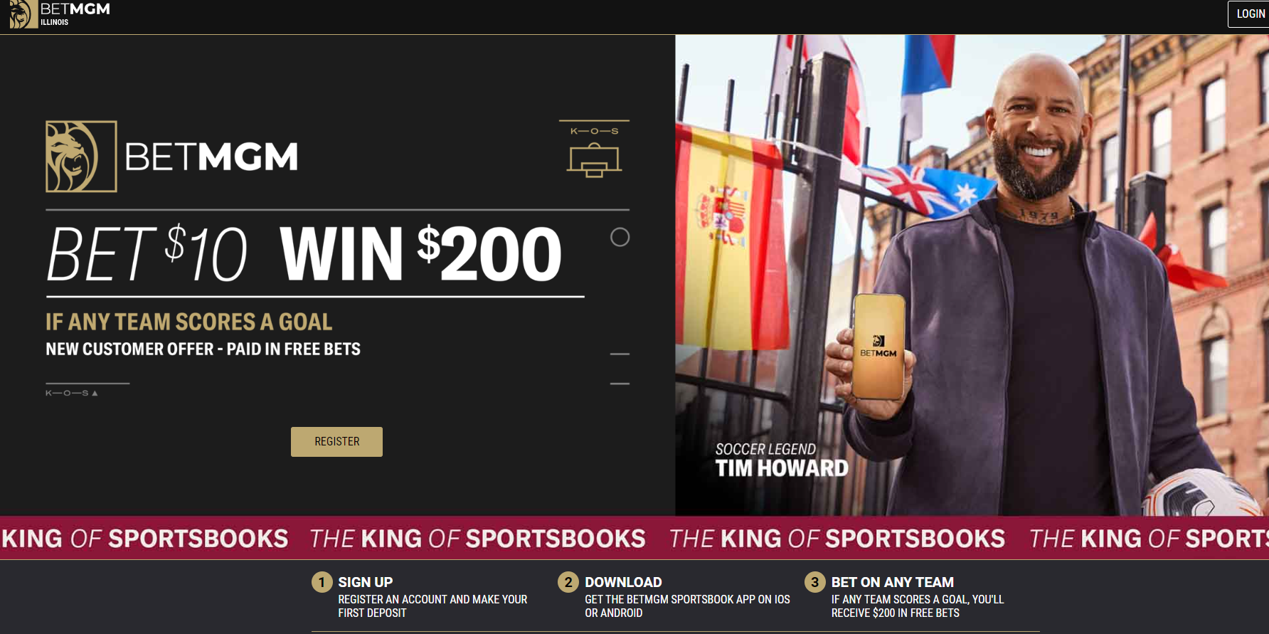 BetMGM's World Cup New User Offer: Bet $10 Win $200