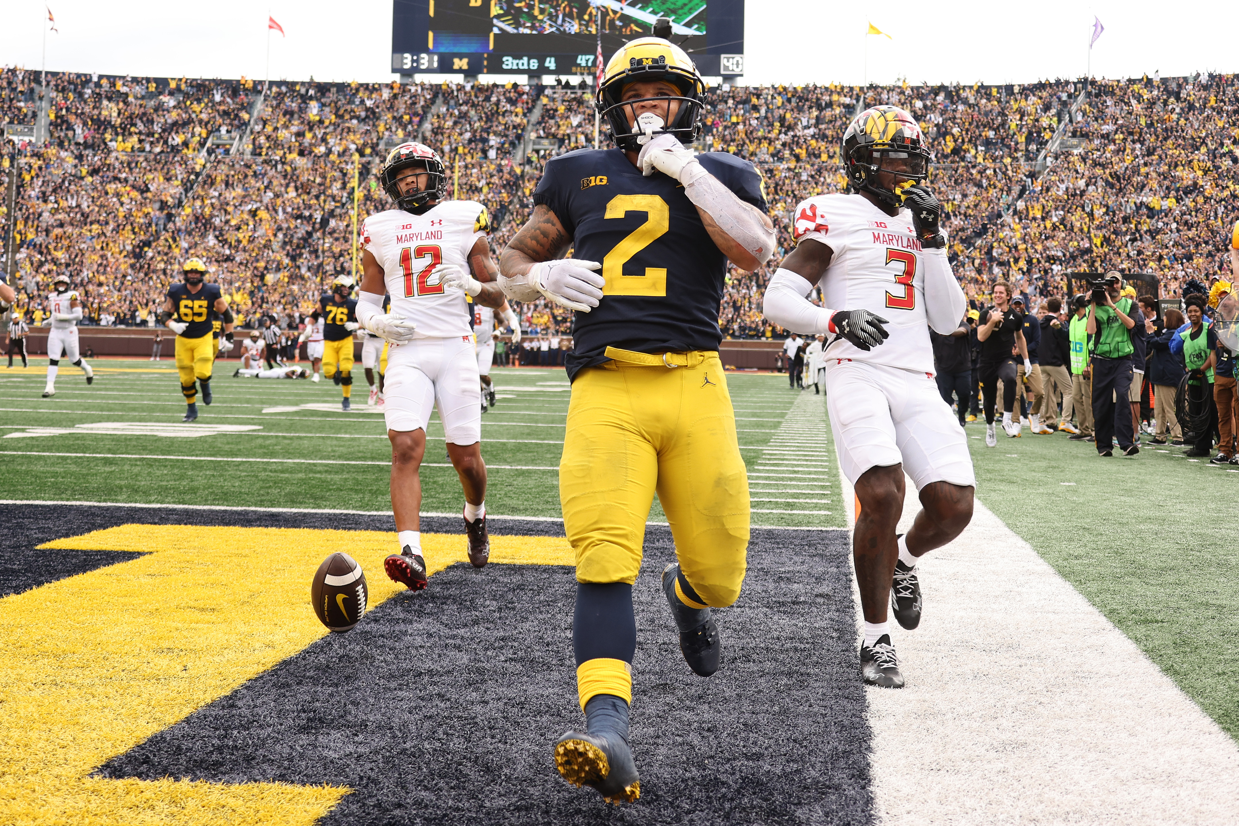 Blake Corum Leads Michigan To Win Over Maryland With Crazy Performance