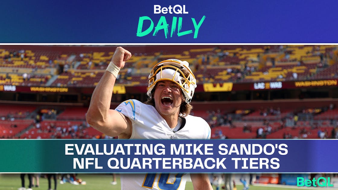 Evaluating Mike Sando's NFL Quarterback Tiers BetQL