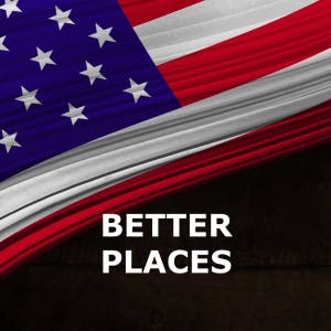 Better Places, USA flag