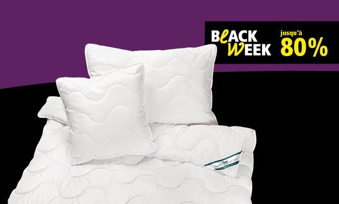 Soldes Black Week literie linge-de-lit.ch