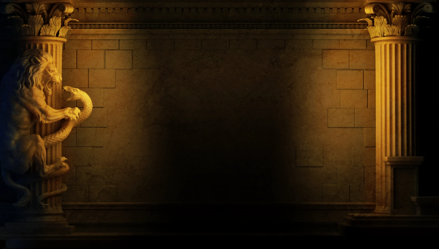divine fortune gold Background