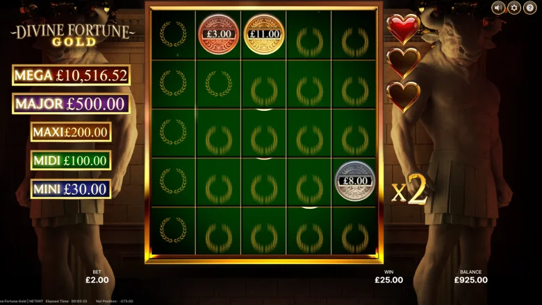 Divine Fortune Gold Bonus