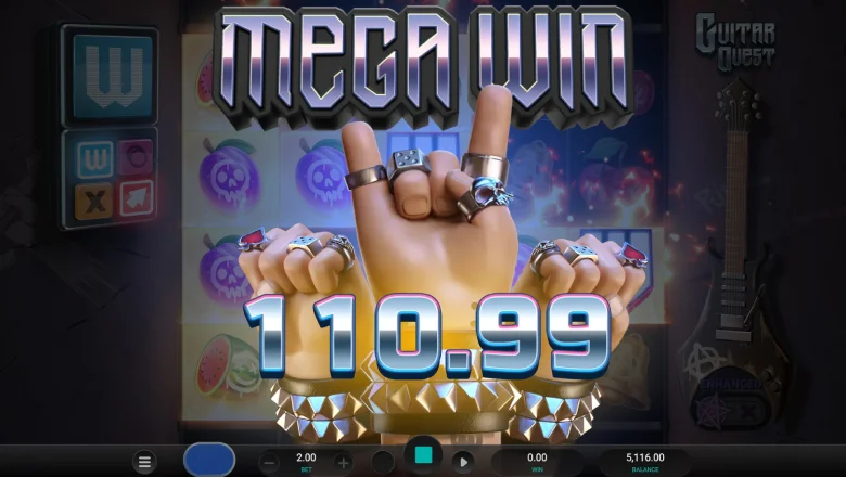 Guitar Quest Mega Win