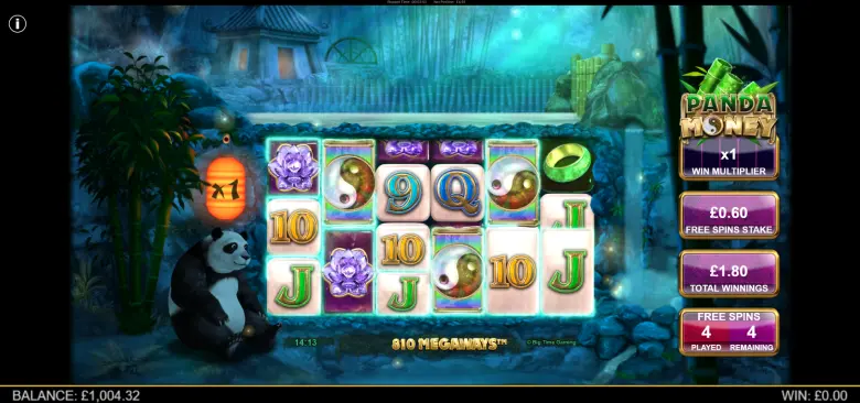 Panda Money Bonus Round