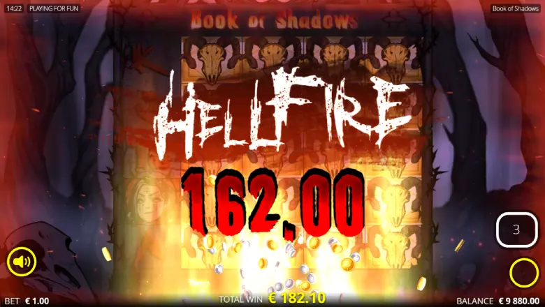 Book of Shadows Big Win