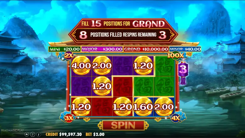 Chests of Cai Sehen Infinity Bonus Round