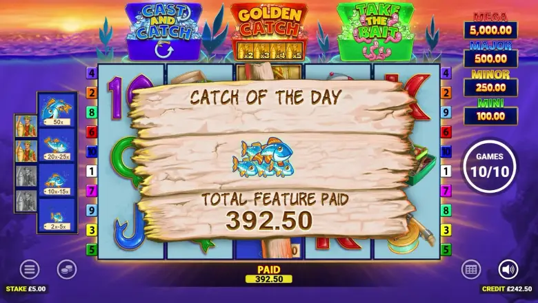 feature win screen