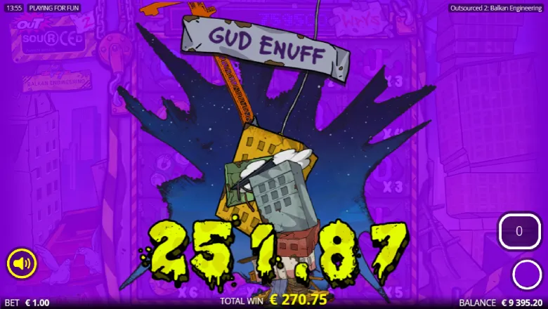 Outsourced 2 Big Win