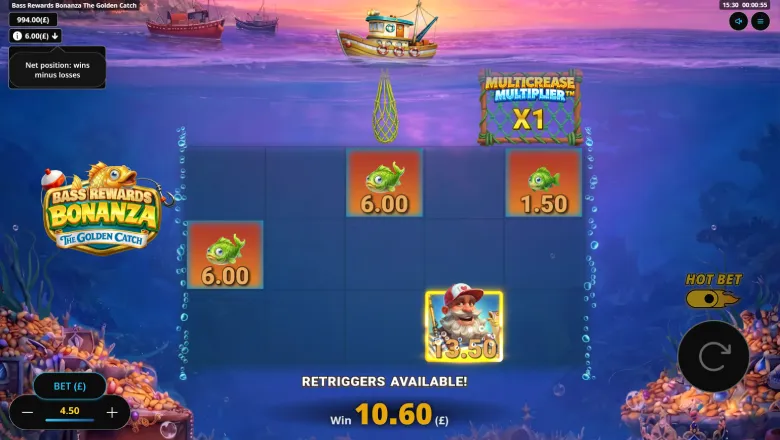 Bass Rewards Bonanza The Golden Catch Bonus Round