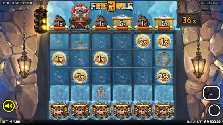 Fire in the Hole 3 Bonus Round