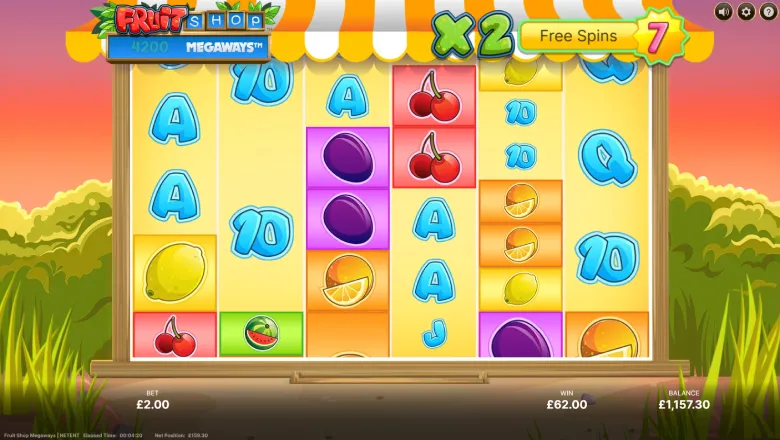 Fruit Shop Megaways Bonus Round