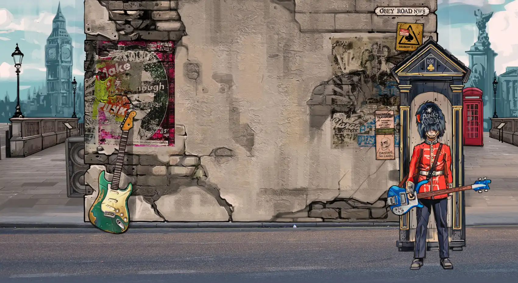 Punk Rocker Background