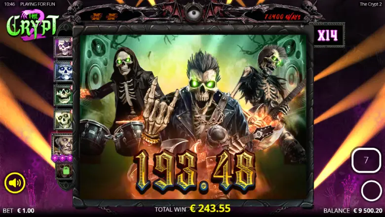 The Crypt 2 Big Win