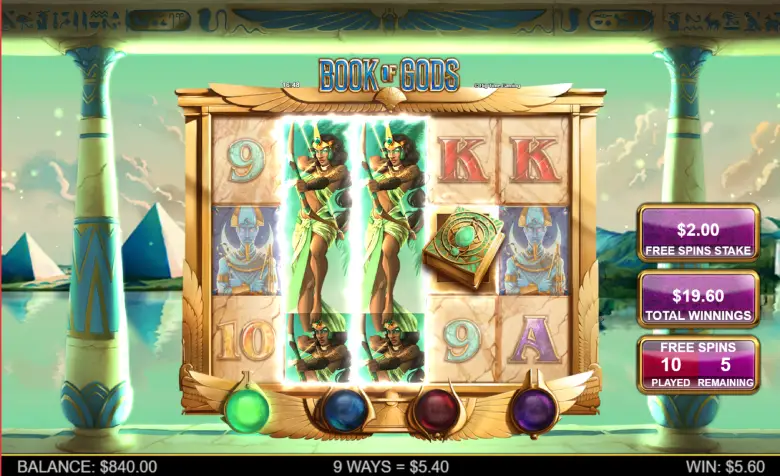 Book of Gods Bonus Round