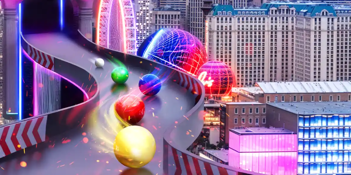 ez marble race las vegas Background