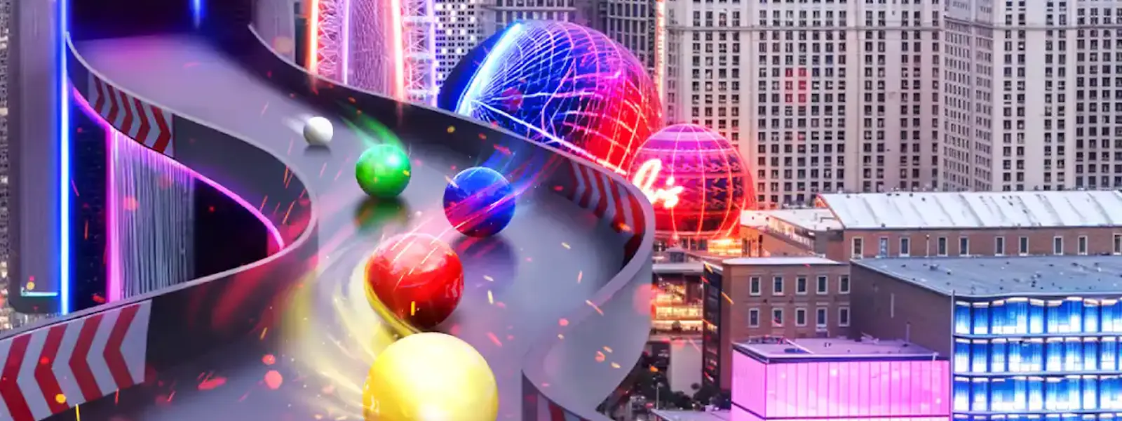 ez marble race las vegas Background