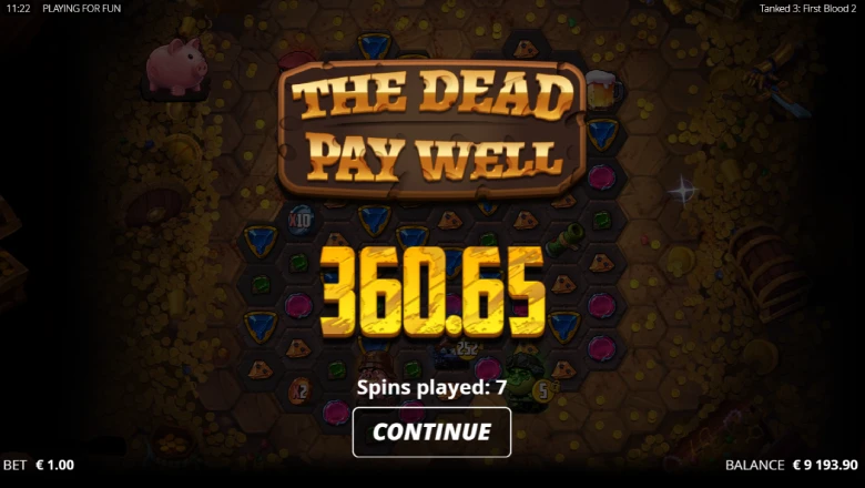 Tanked 3 Big Win