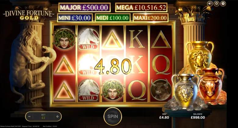 Divine Fortune Gold Basegame