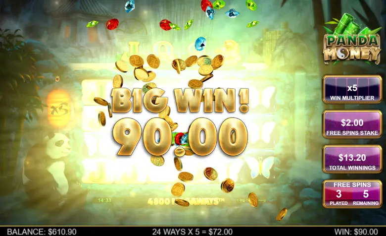 Panda Money Big Win
