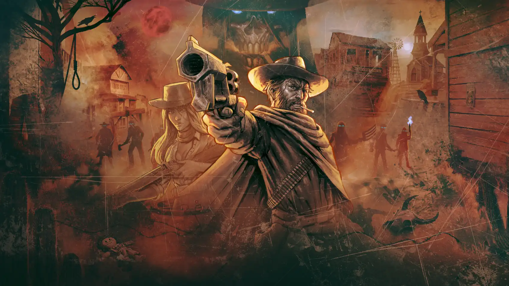 Dead West background