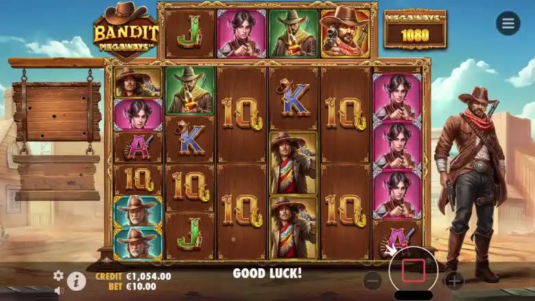 Bandit Megaways Gameplay