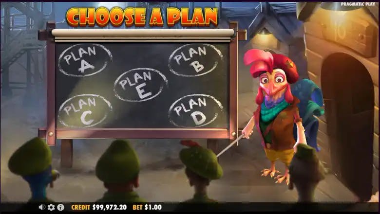 The Great Chicken Escape Bonus Pick