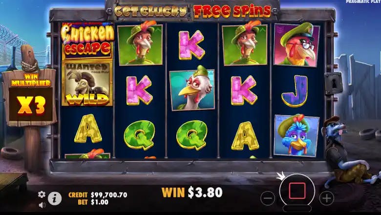 The Great Chicken Escape Bonus Round