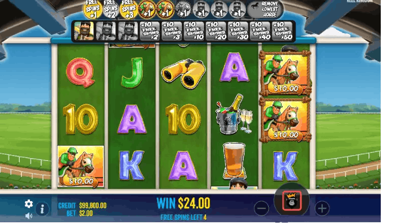 Big Bass Day at the Races Bonus Play