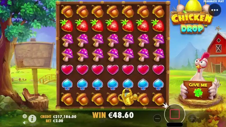 Chicken Drop Gameplay