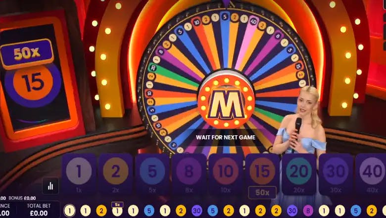 Mega Wheel Gameplay