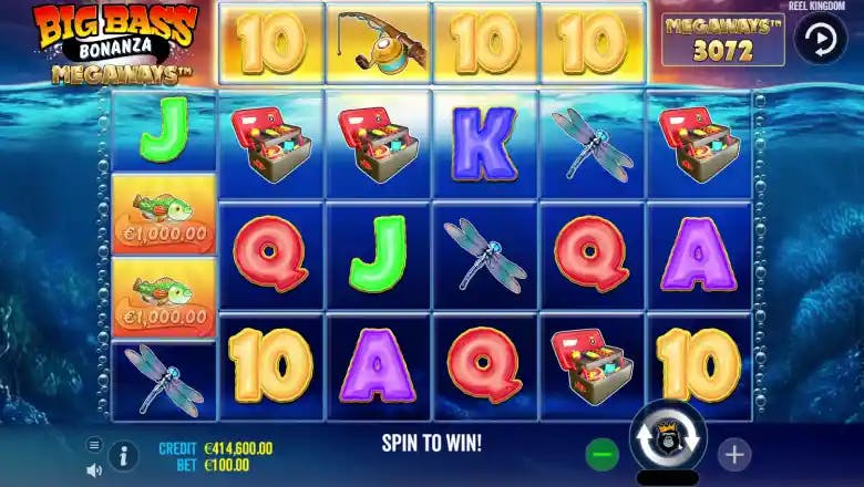 Big Bass Bonanza Megaways Gameplay