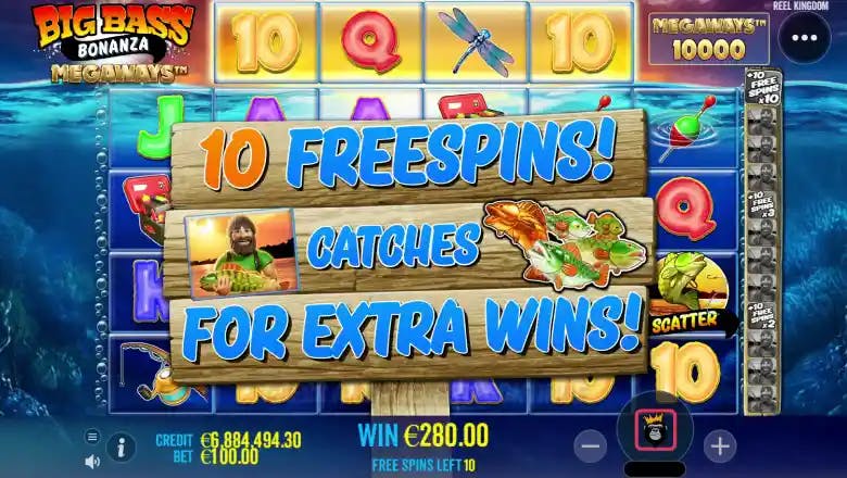 Big Bass Bonanza Megaways Free Spins