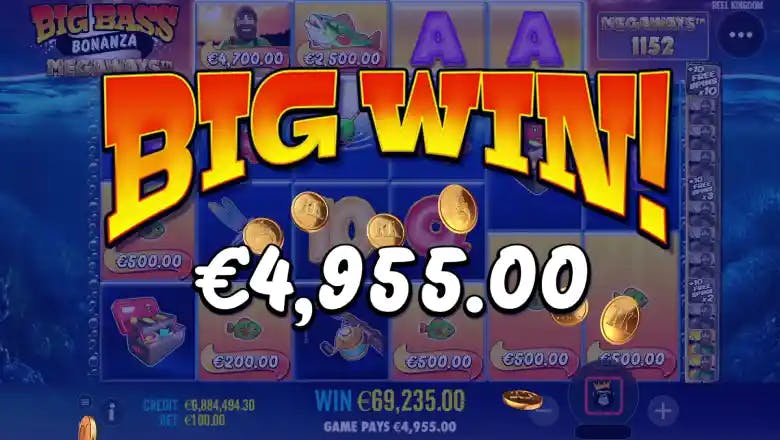 Big Bass Bonanza Megaways Big Win