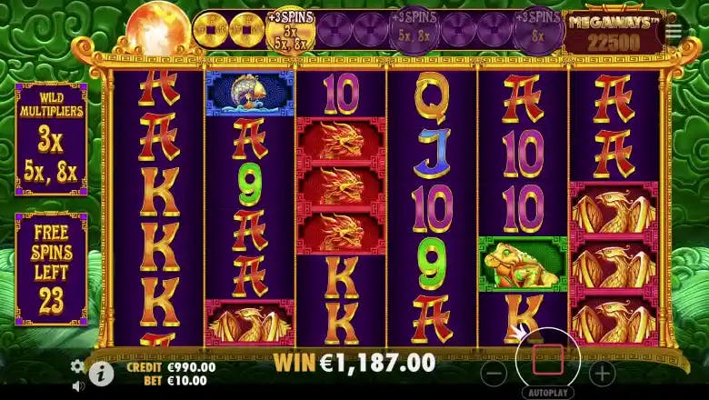 5 Lions Megaways 2 Bonus Round