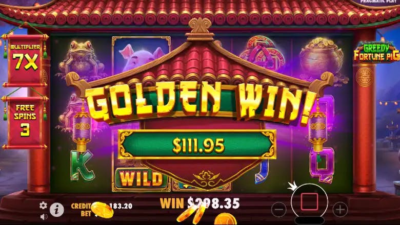 Greedy Fortune Pig Golden Win