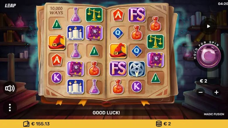 magic fusion slot basegame