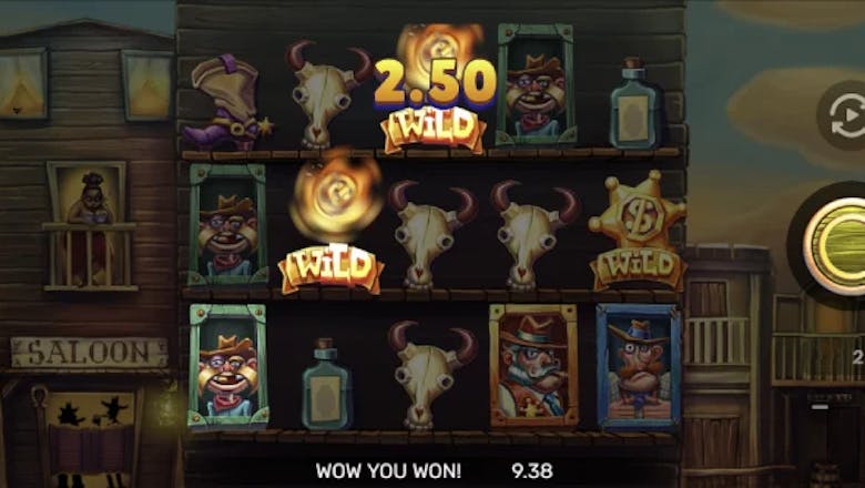 outlaws slot win