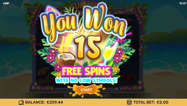 summer breeze slot free spins round