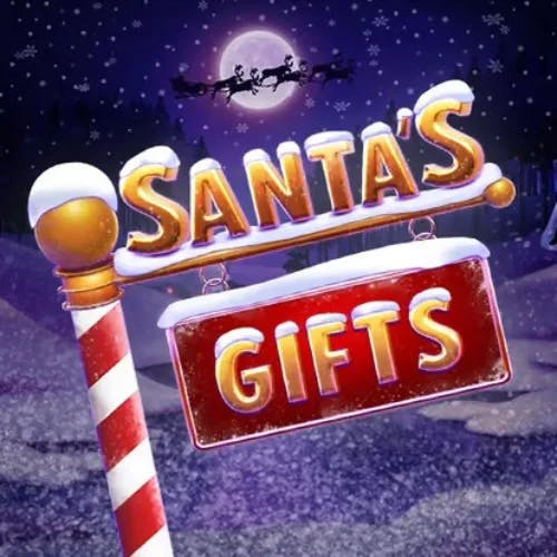 santas gifts slot logo