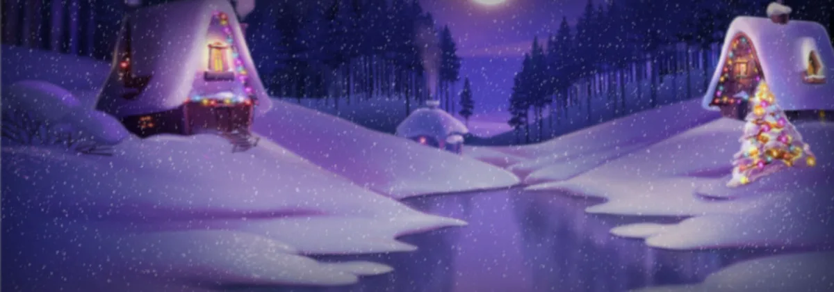 santas gifts slot background