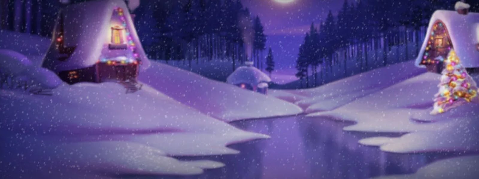 santas gifts slot background